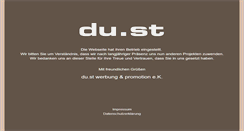 Desktop Screenshot of dust.de